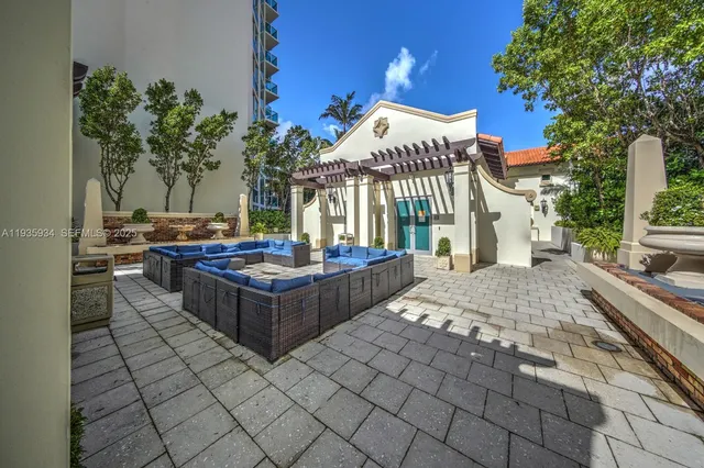 a view of a chairs with a outdoor space