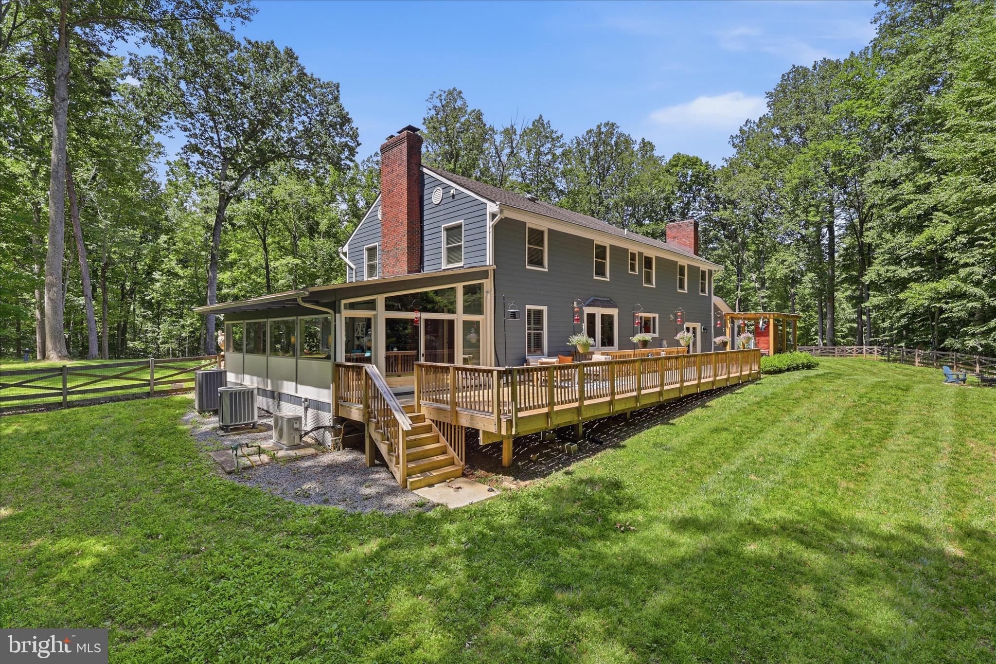 7514 Evans Ford Road Clifton, VA 20124 - Photo 51 of 86 Rear of Home View 2