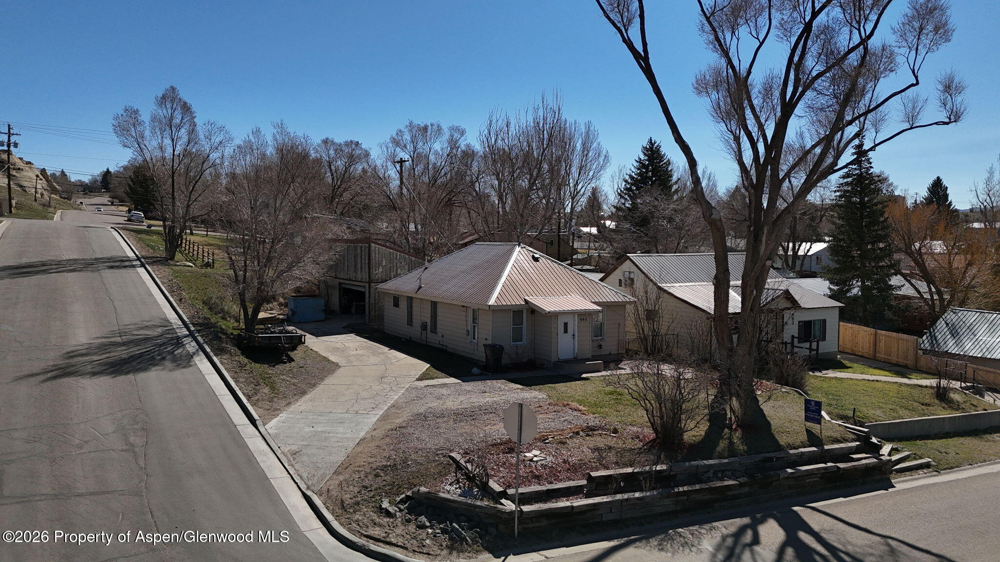 995 Colorado Street Craig, CO 81625 - Photo 21 of 21 a view of a backyard with sitting area