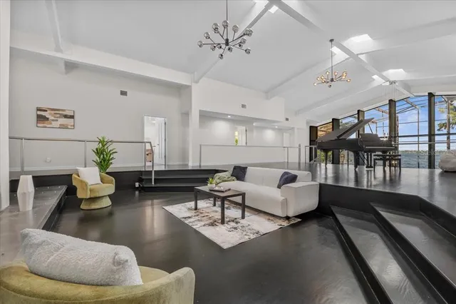 a kitchen with lots of counter top space