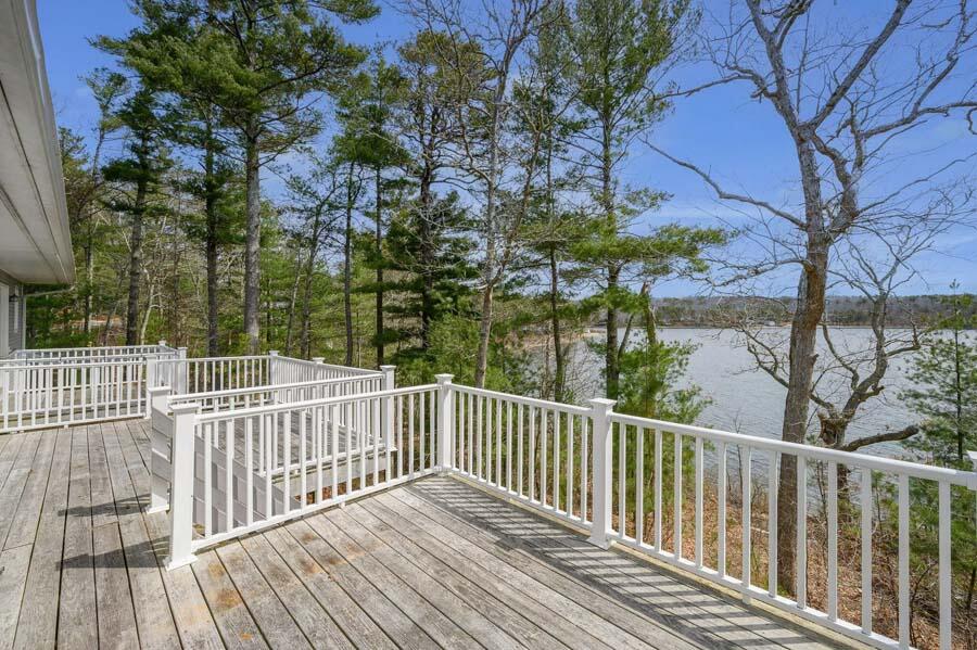 14 Arnold Road Forestdale, MA 02644 - Photo 7 of 43 a view of a wooden roof deck
