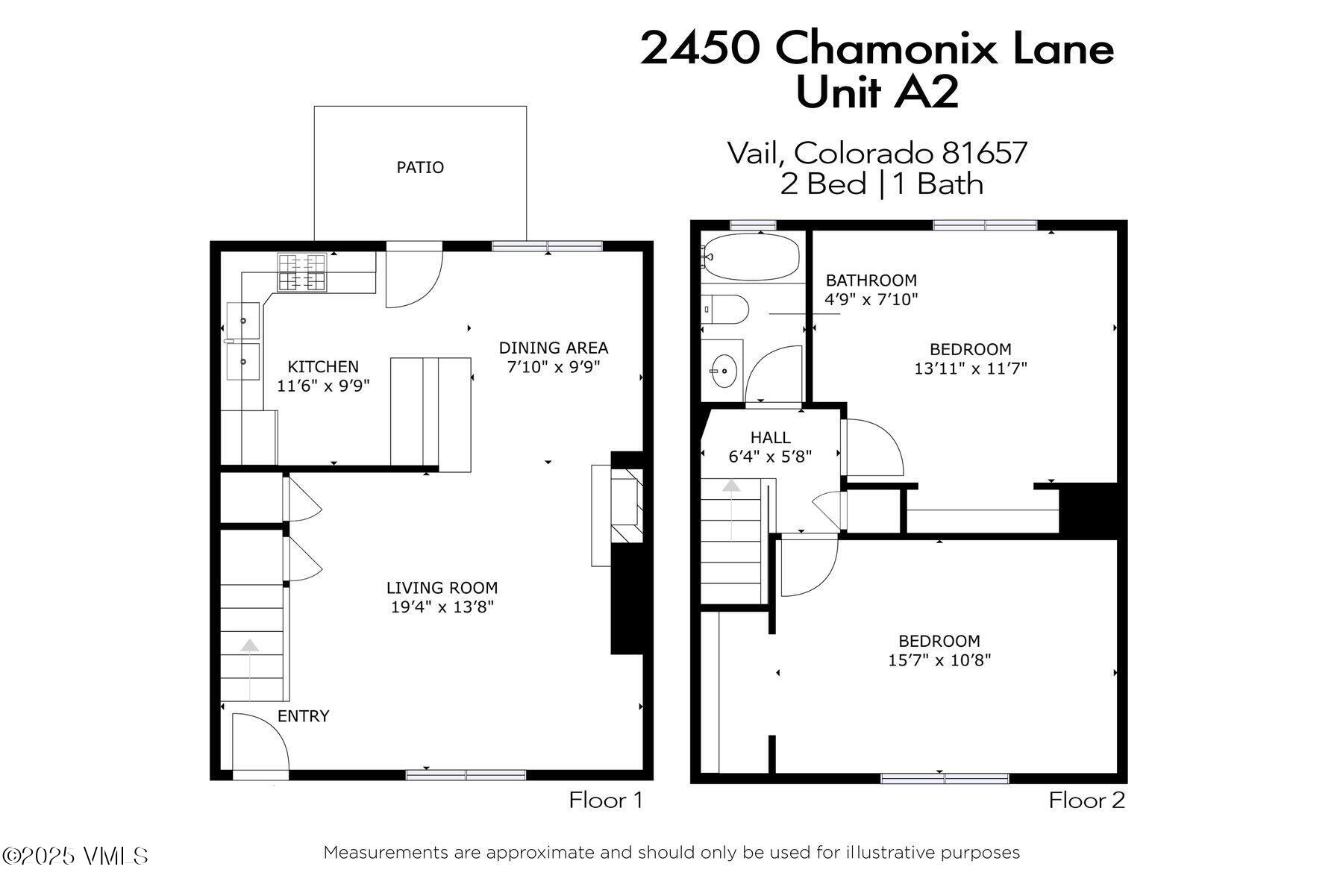 2450 Chamonix Lane, Unit A2 Vail, CO 81657 - Photo 32 of 32 Floor Plan