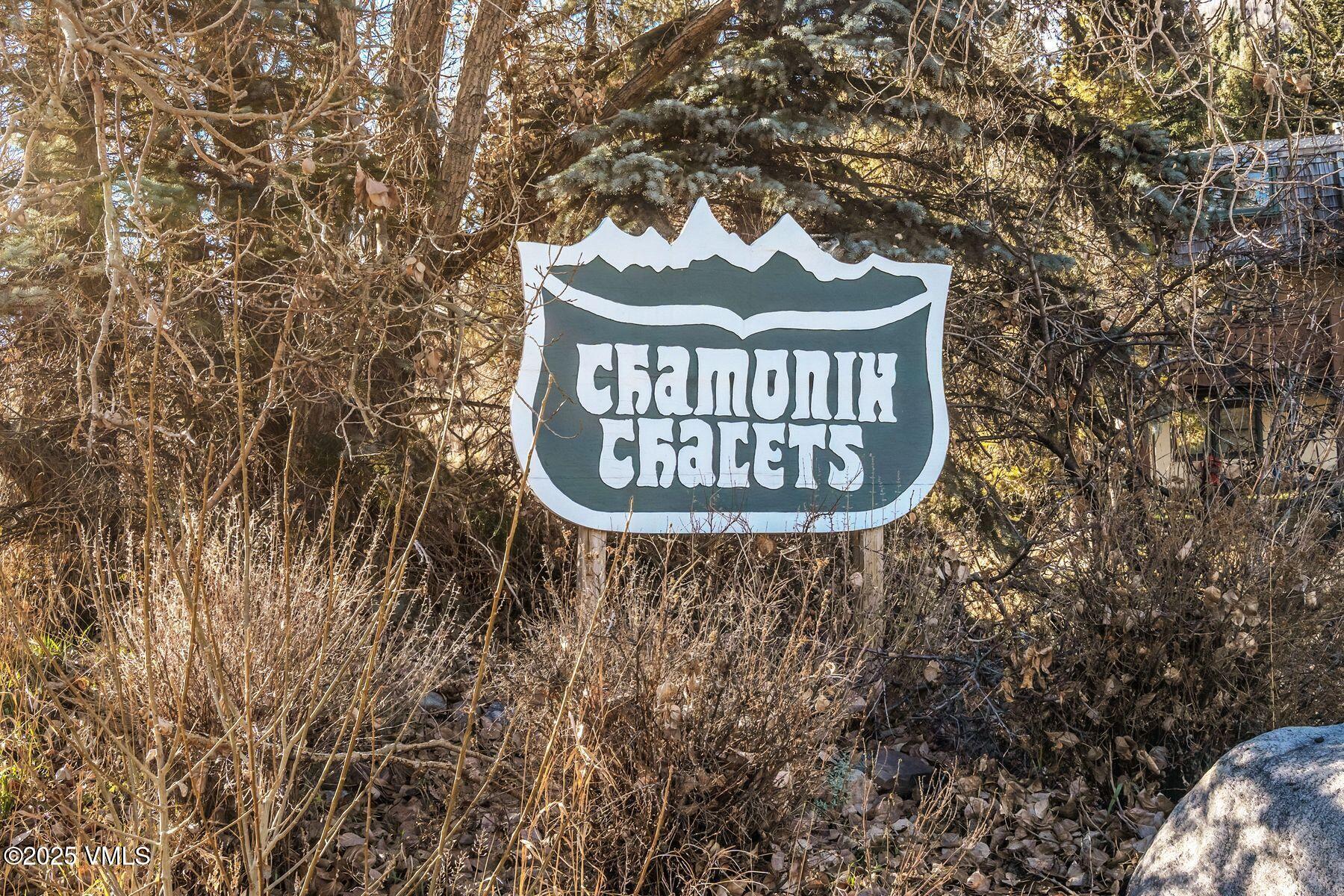 2450 Chamonix Lane, Unit A2 Vail, CO 81657 - Photo 29 of 32 Complex Sign