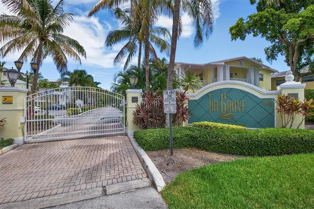 a view of a house with a patio
