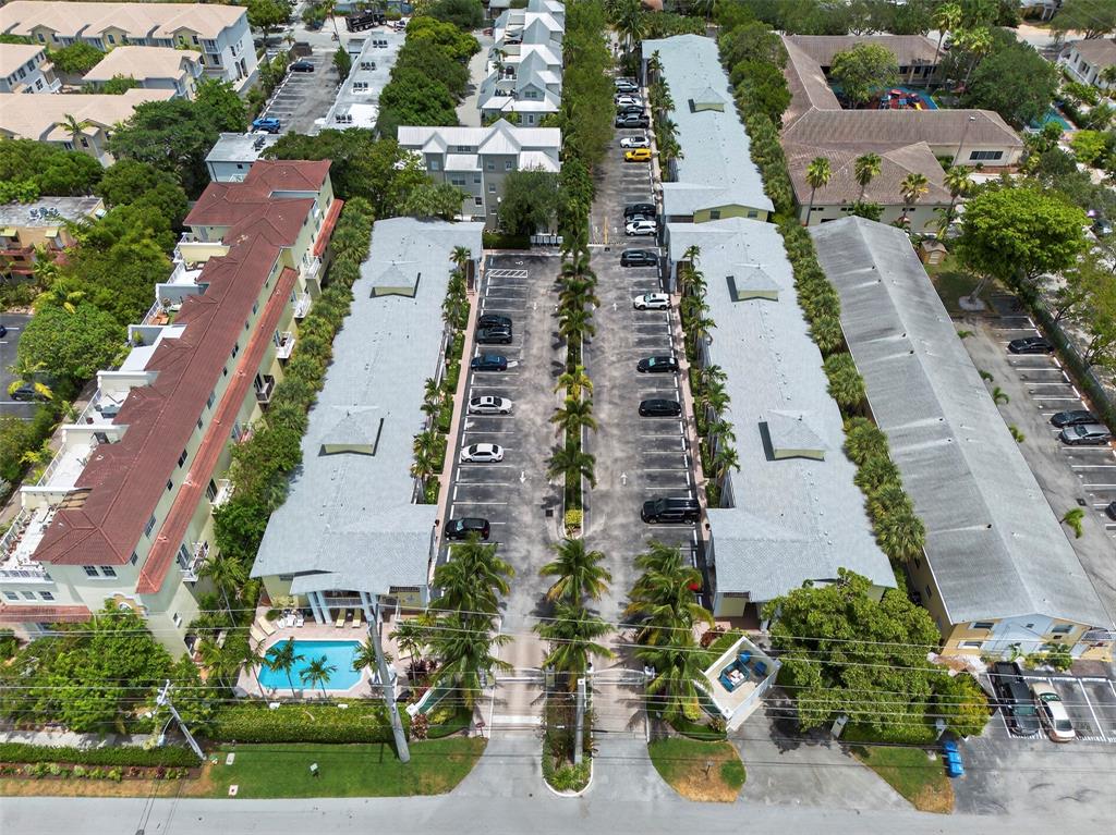 2660 Northeast 8th Avenue, Unit 208 Wilton Manors, FL 33334 - Photo 45 of 49 an aerial view of a city