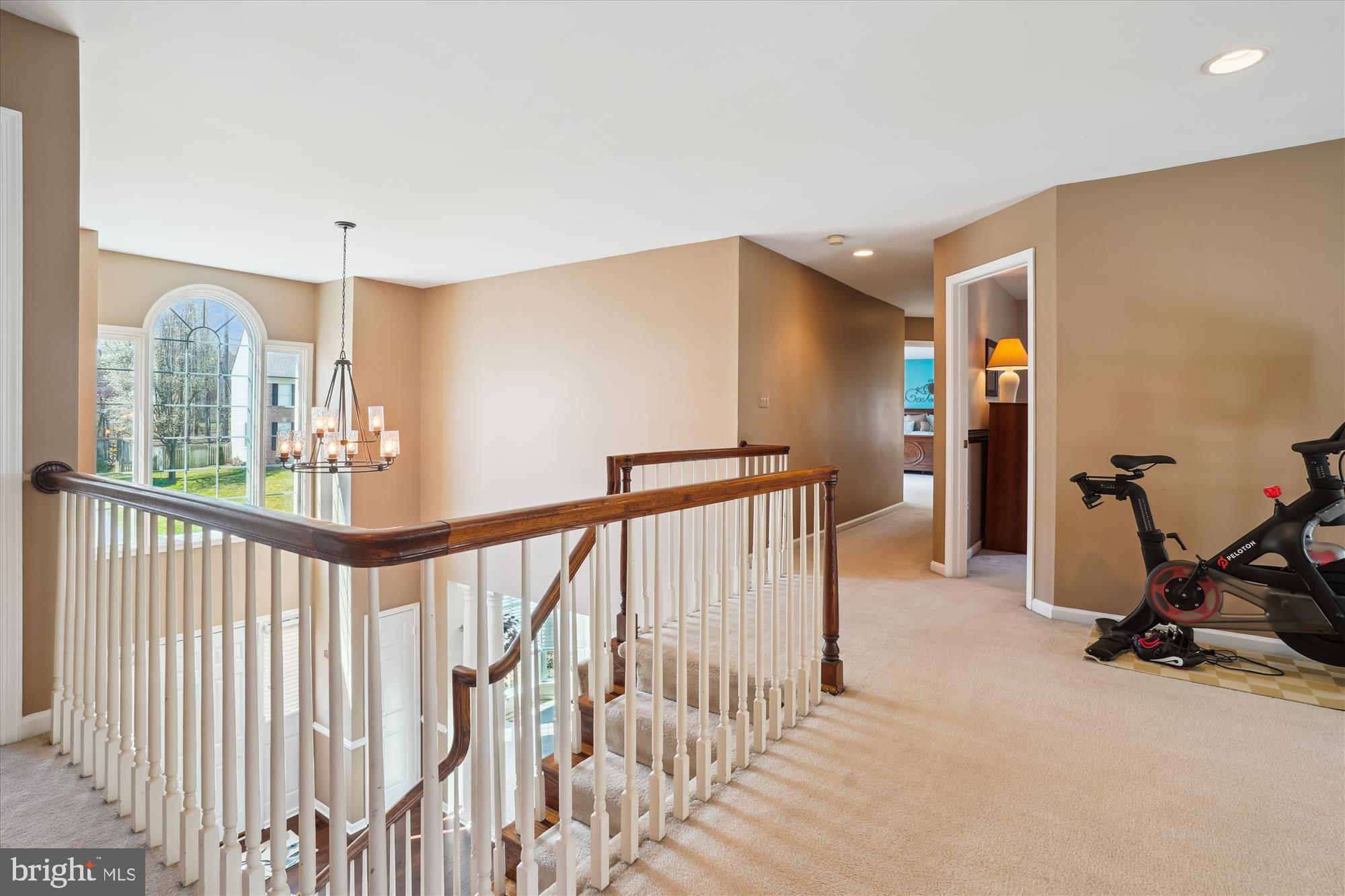 8535 Oak Chase Circle Fairfax Station, VA 22039 - Photo 26 of 62 a view of a hallway with workspace