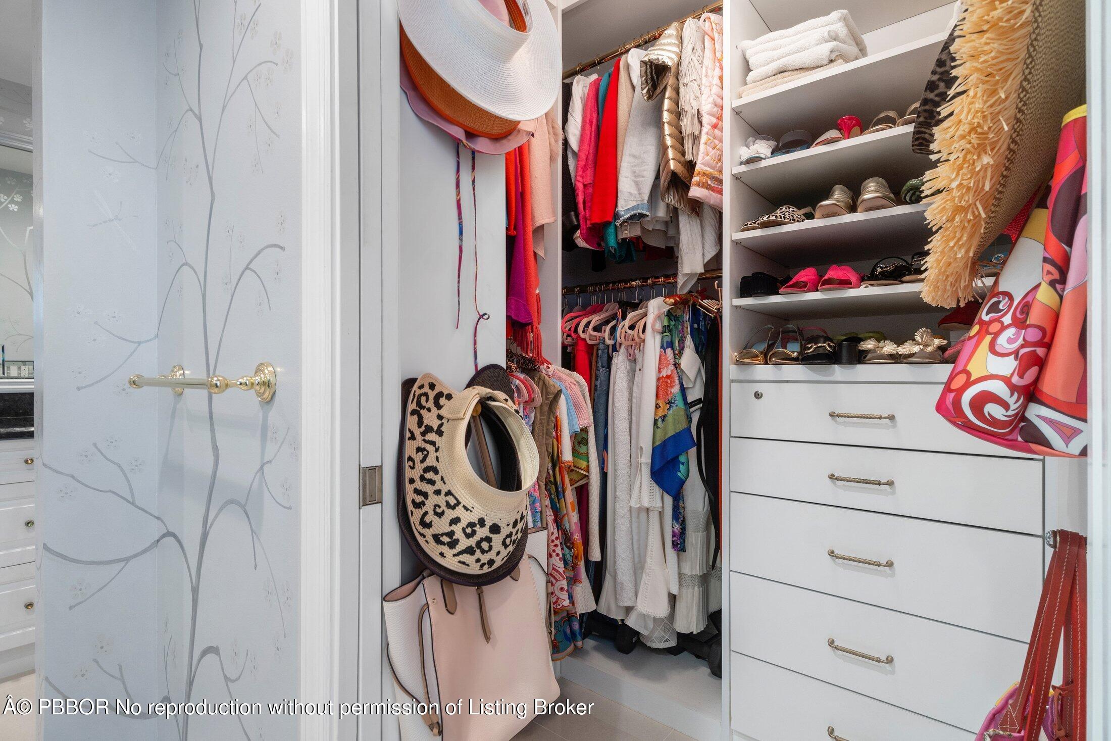44 Cocoanut Row, Unit 526B Palm Beach, FL 33480 - Photo 11 of 33 a close up of a walk in closet