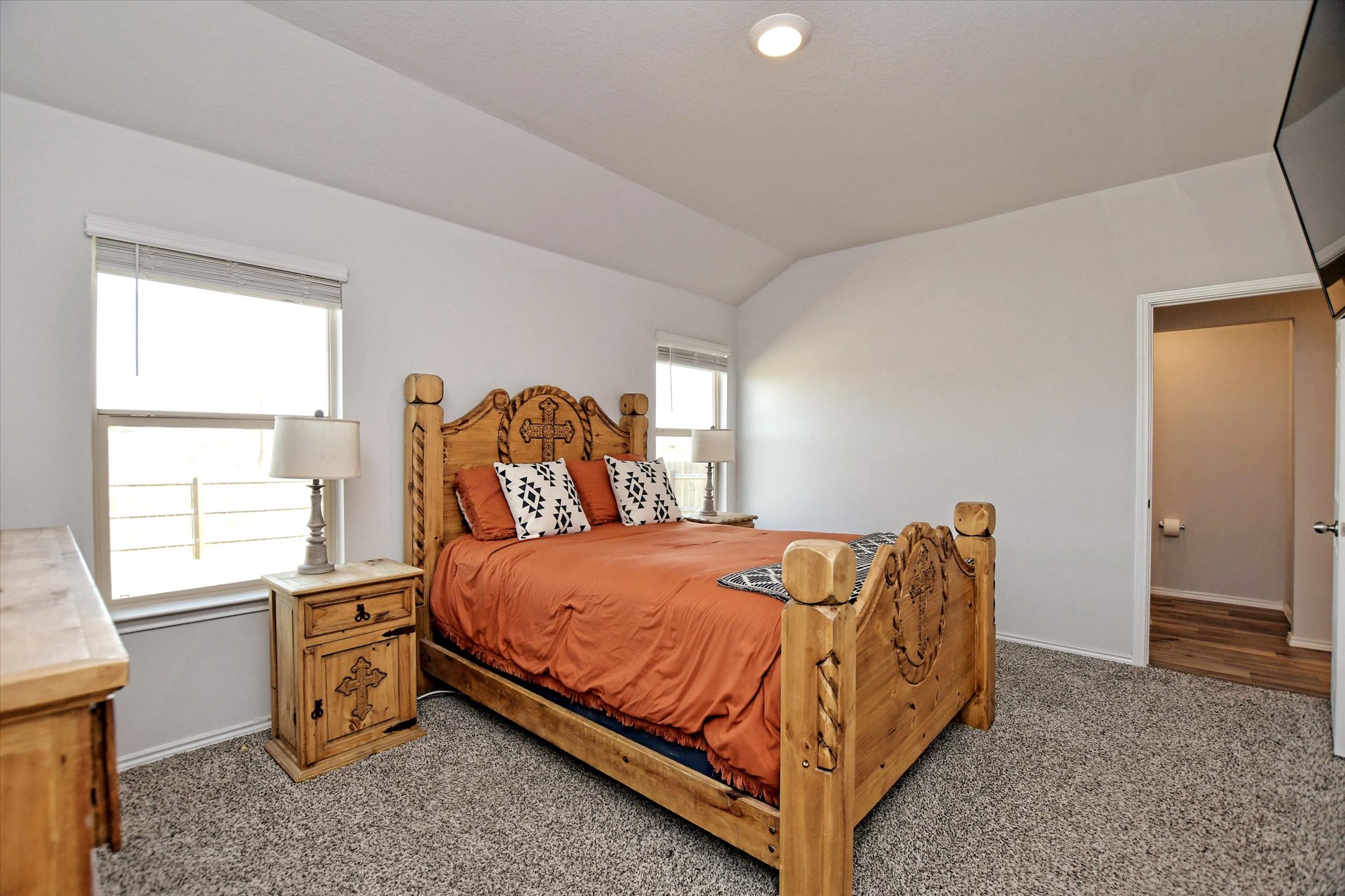 508 Wyatt Way Jarrell, TX 76537 - Photo 11 of 27 Primary bedroom is generous and tasteful