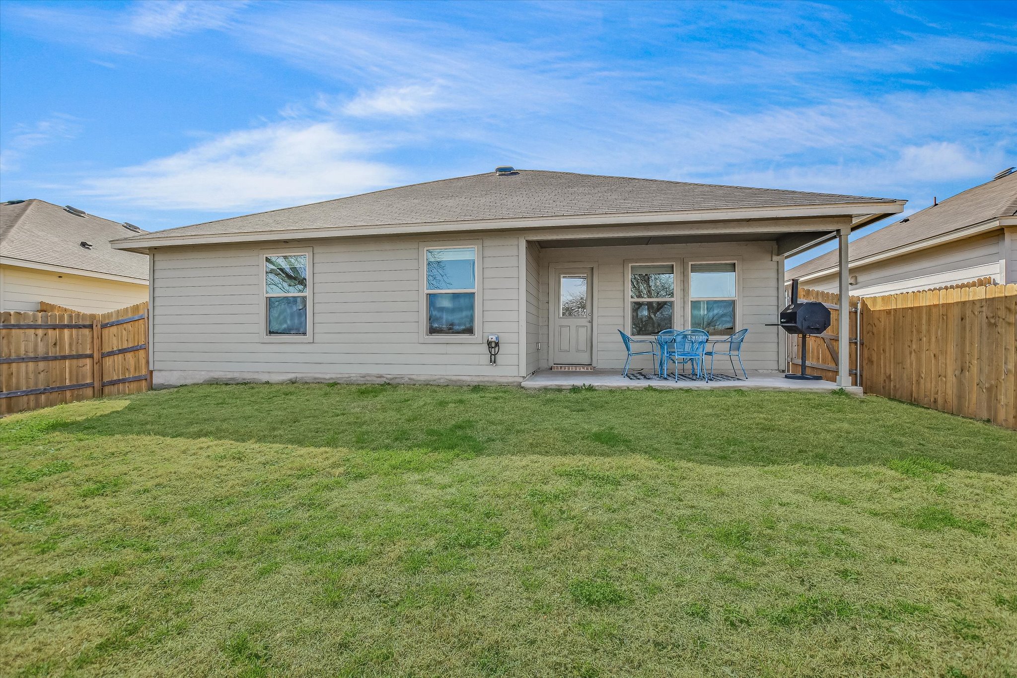 508 Wyatt Way Jarrell, TX 76537 - Photo 20 of 27 Backyard is flat and easy to maintain
