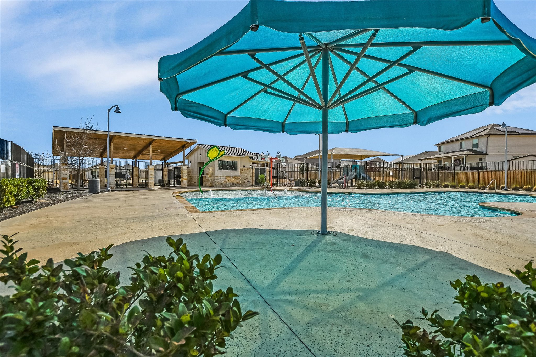 508 Wyatt Way Jarrell, TX 76537 - Photo 23 of 27 Community pool featuring patio