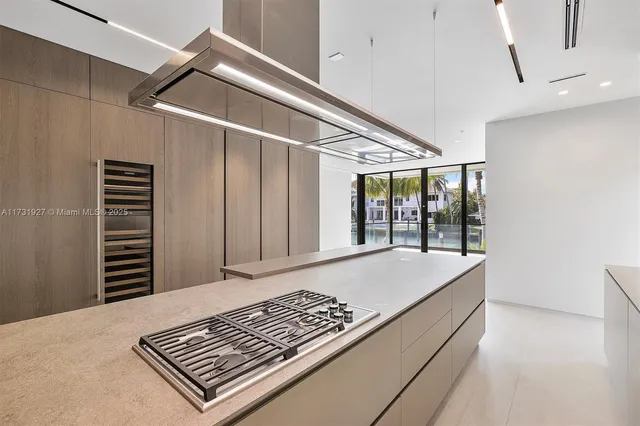 a view of a city from a balcony