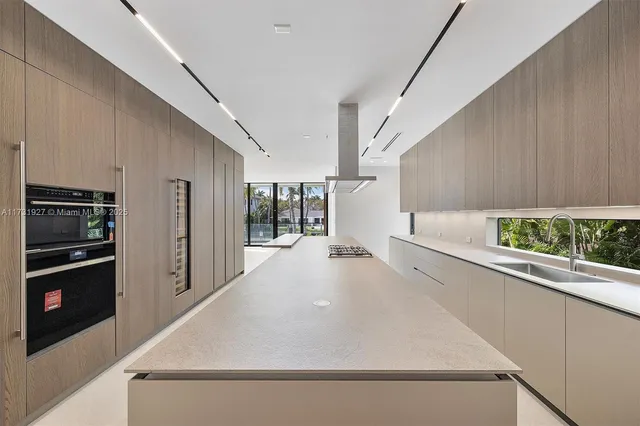 a view of balcony with couch