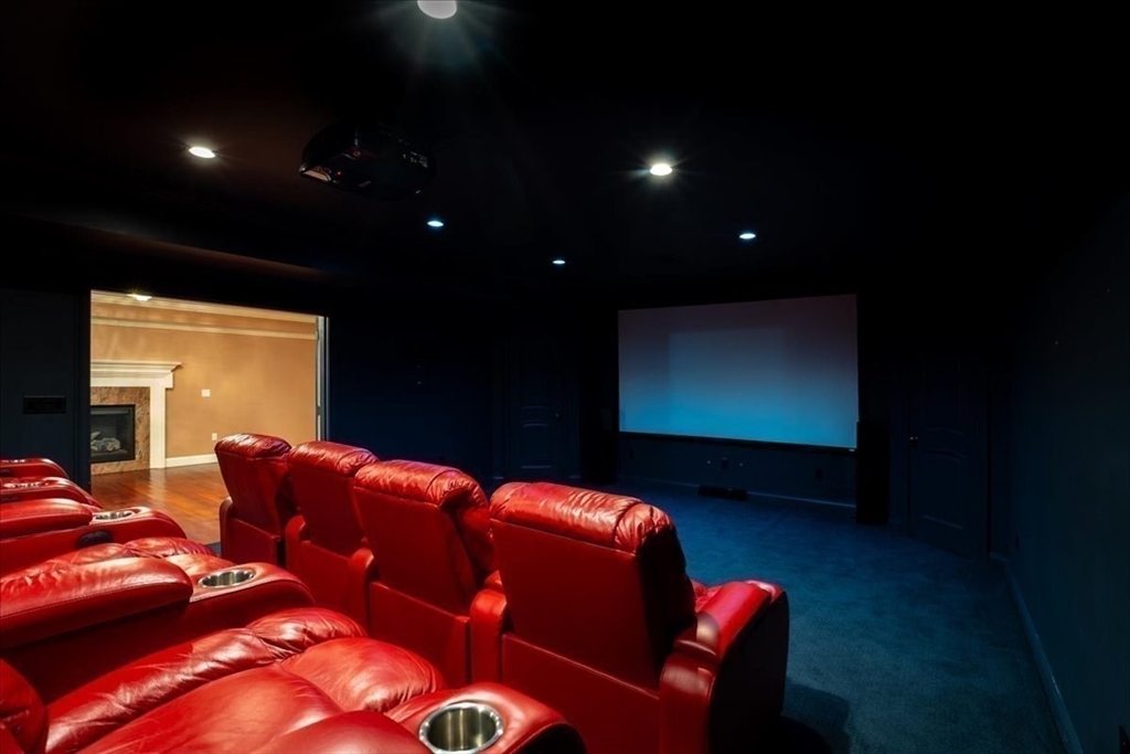 3 Regency Ridge Andover, MA 01810 - Photo 33 of 40 a projector room with furniture