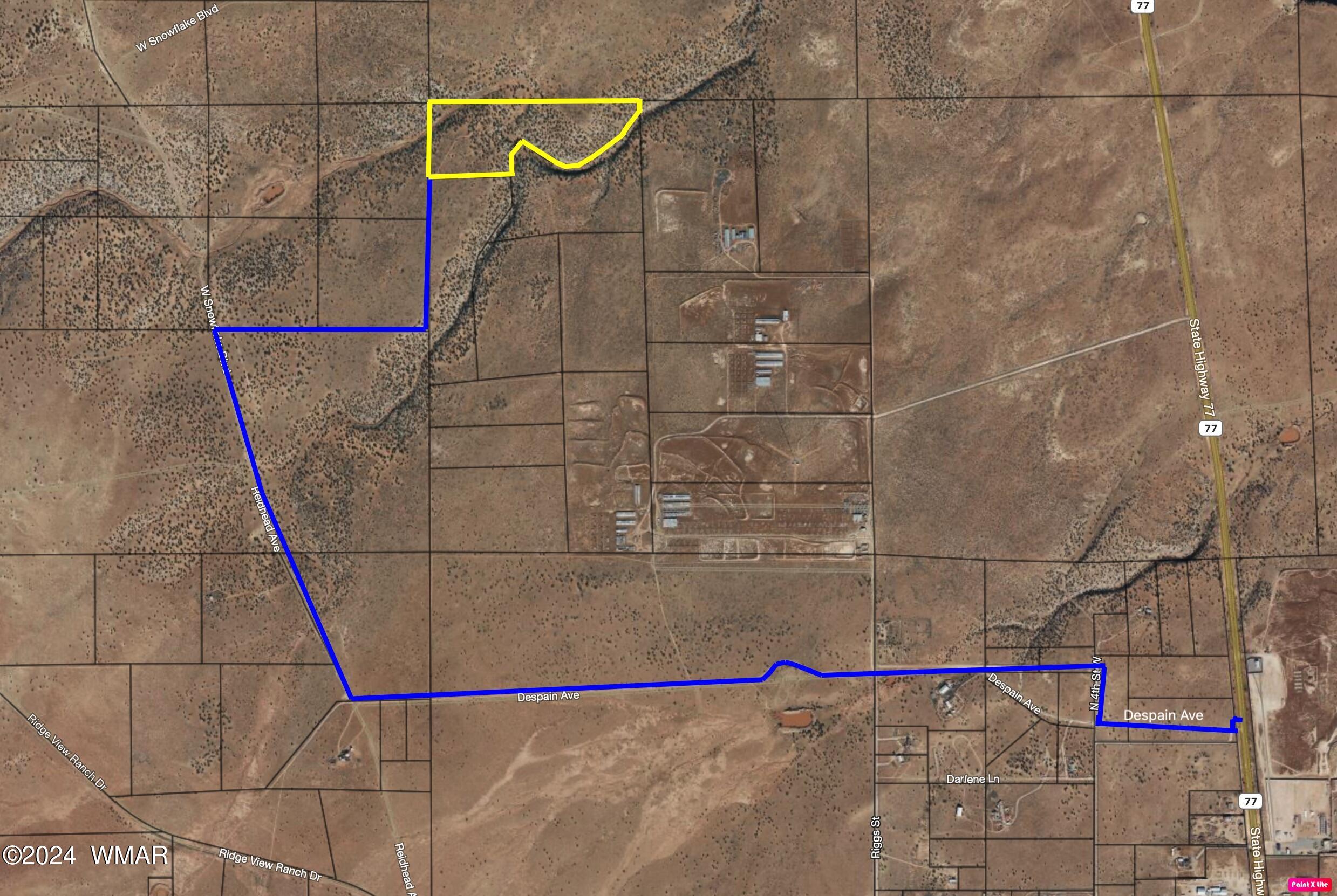 Six Mile Draw Road Snowflake, AZ 85937 - Photo 9 of 9 Map1