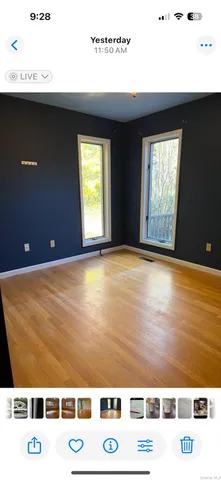 a view of room with window