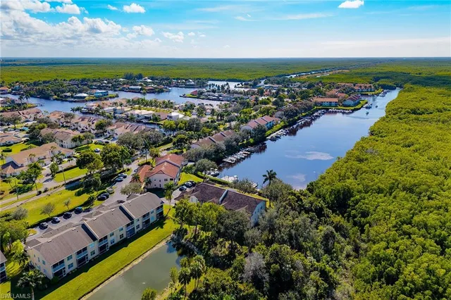 a view of a city and an ocean view