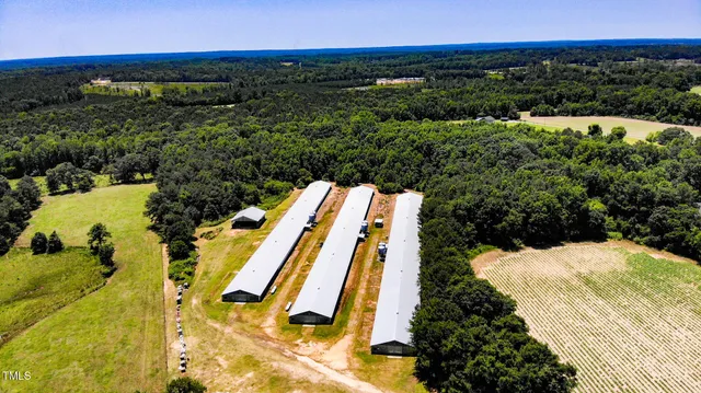 a view of a swimming pool with a yard