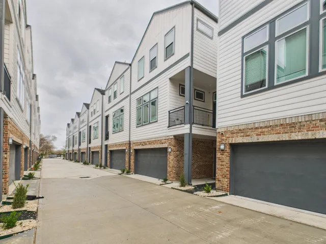 a view of a building with a street