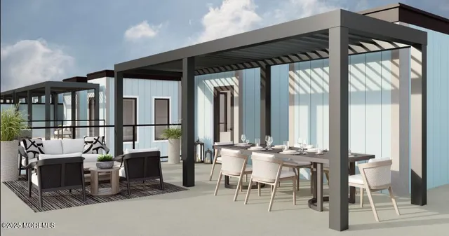 a view of a livingroom with furniture