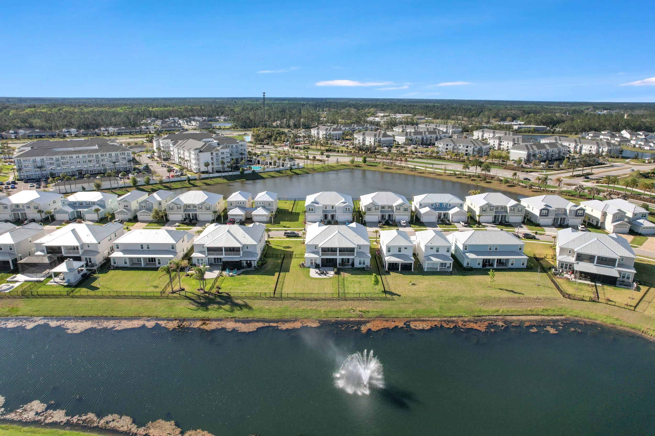 404 Rum Runner Way St. Johns, FL 32259 - Photo 4 of 41 a view of a lake with a mountain