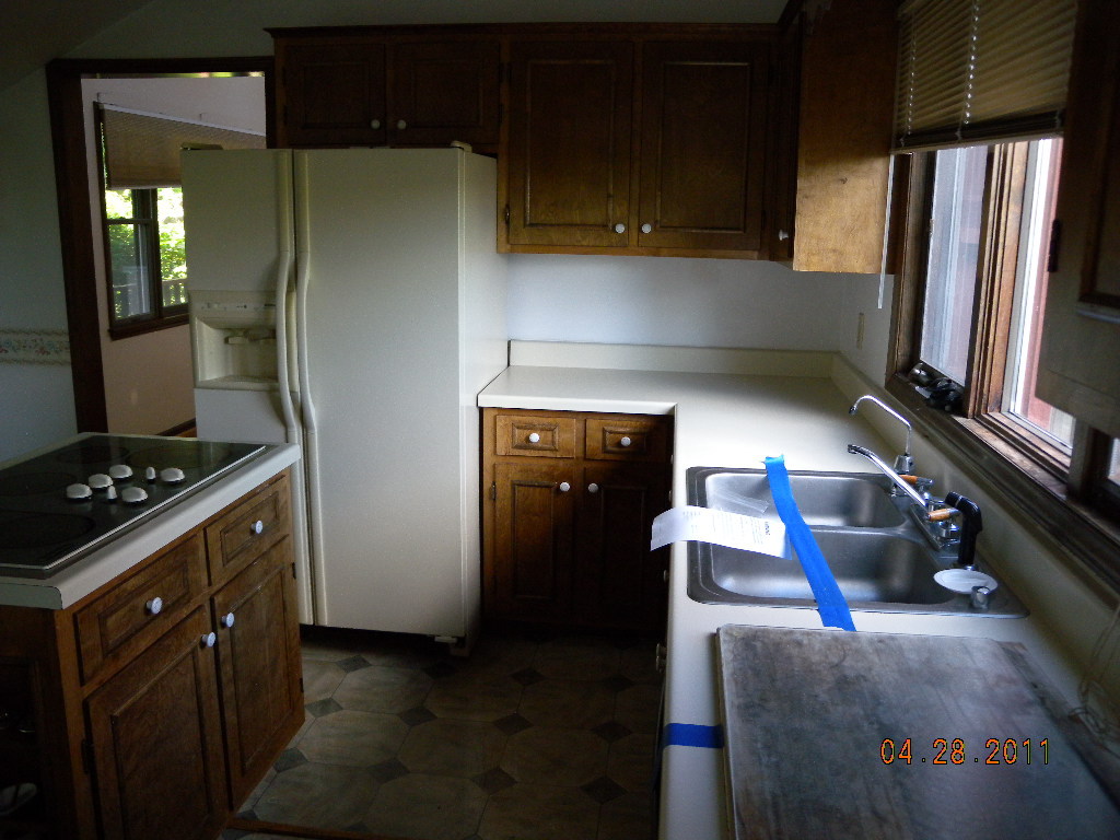 2154 Burkette Road Elliston, VA 24087 - Photo 4 of 6 a kitchen with refrigerator and window