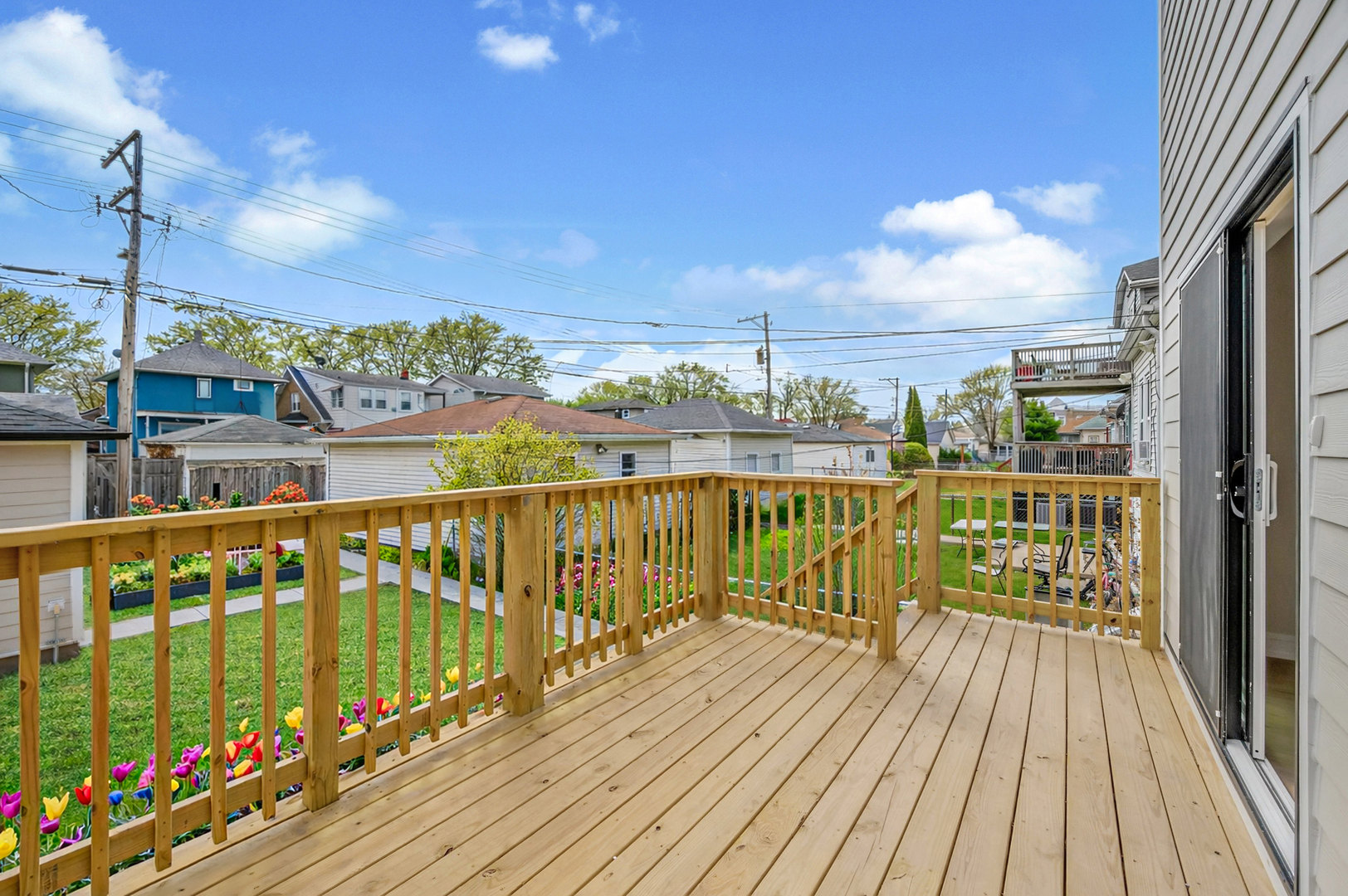 5825 West Byron Street Chicago, IL 60634 - Photo 26 of 33 a view of balcony with city view