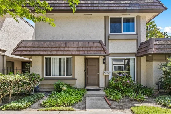 front view of a house