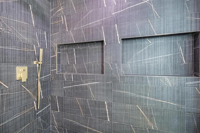 a view of hallway with closet area