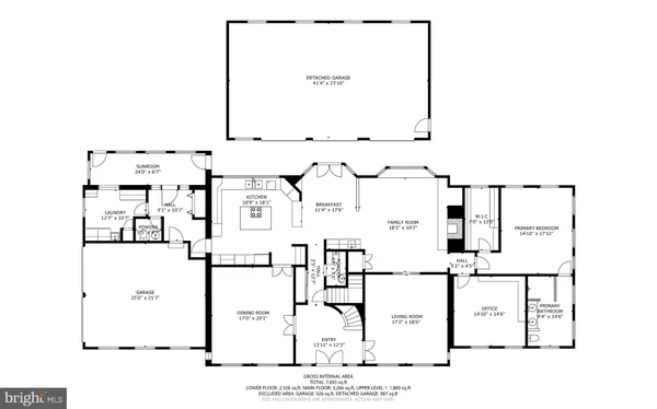 a view of a room with a large window