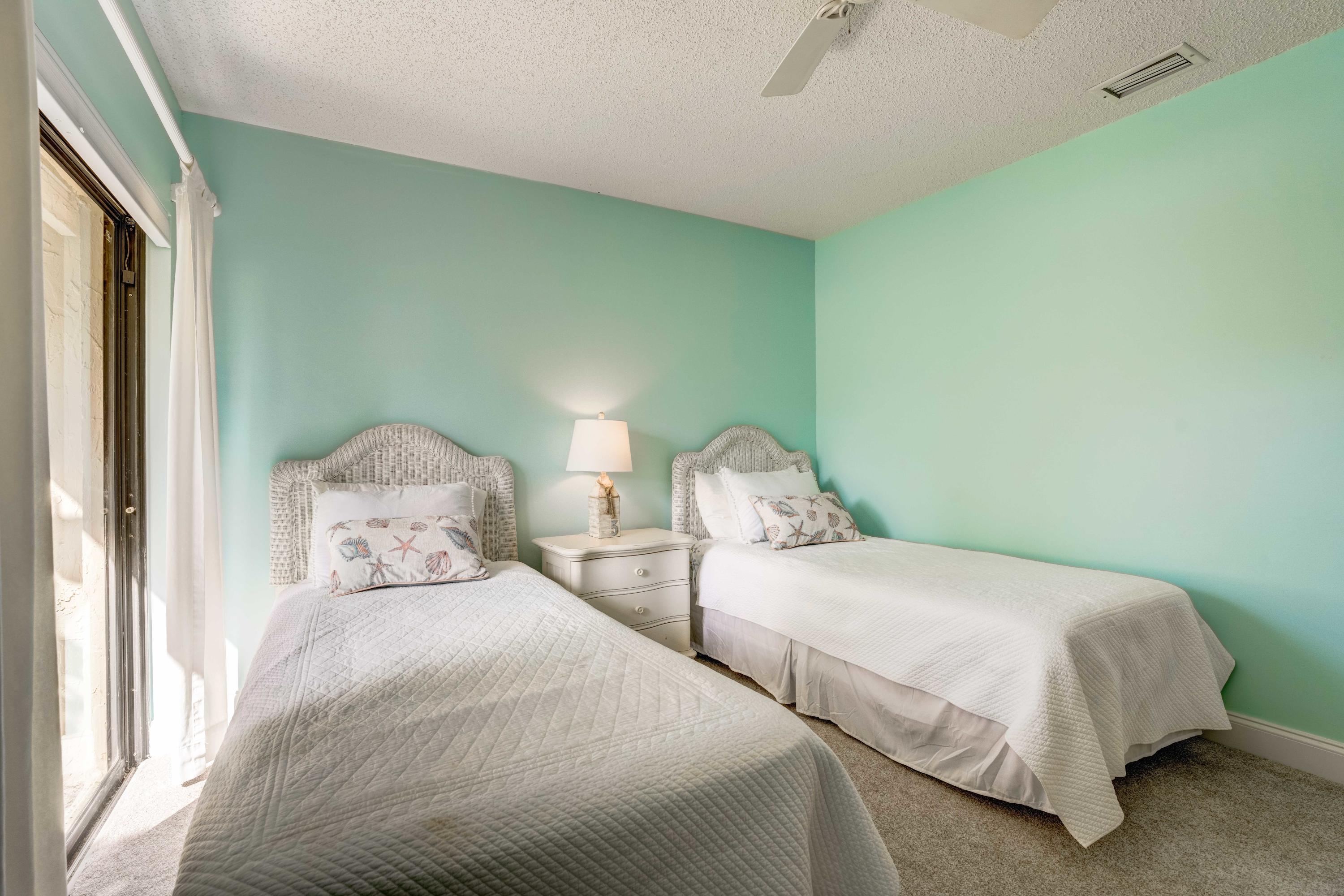 3673 Cape Pointe Circle Jupiter, FL 33477 - Photo 37 of 37 2nd Bedroom looking over Courtyard
