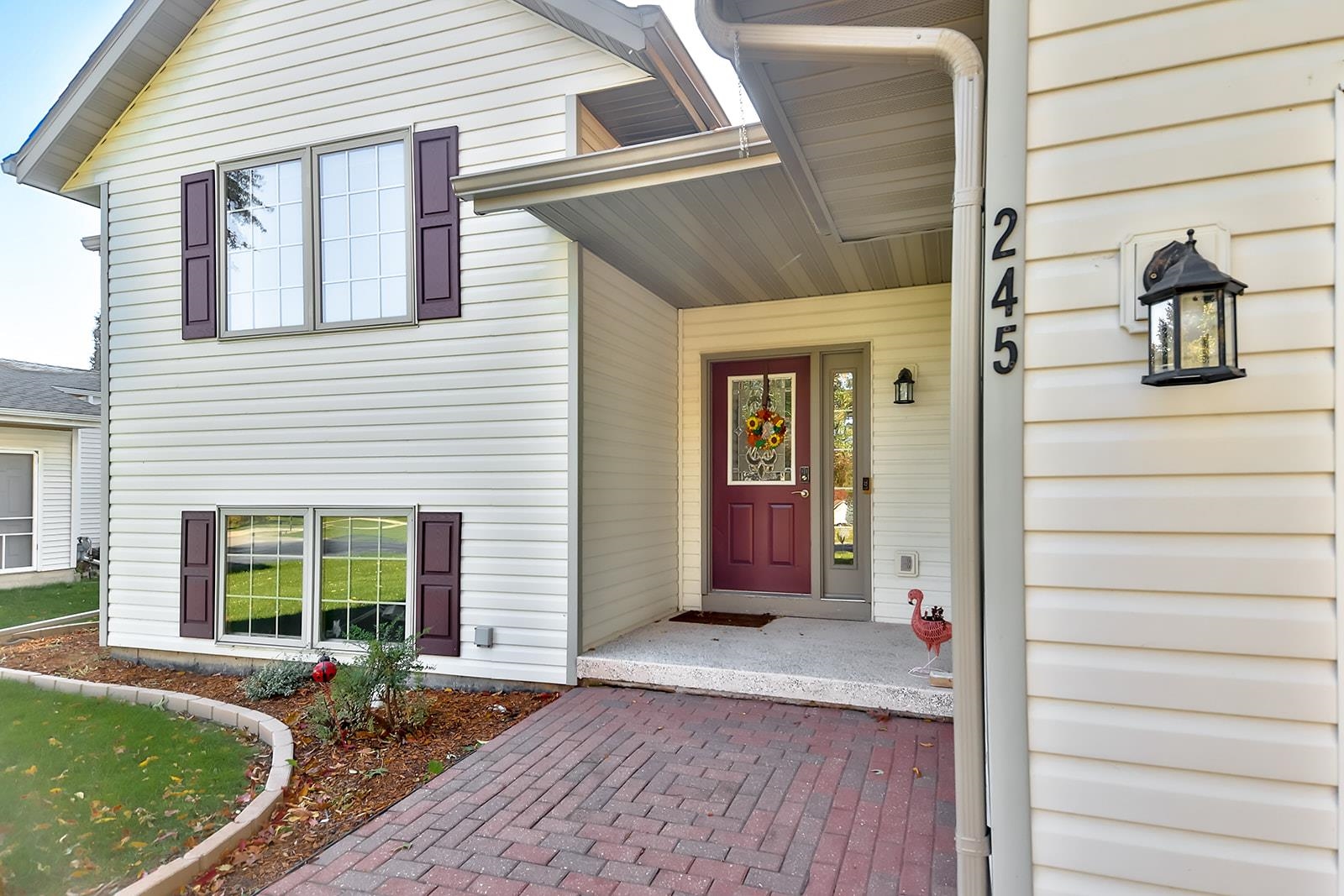 245 Rochester Road Northeast Poplar Grove, IL 61065 - Photo 1 of 29 a house view with a outdoor space