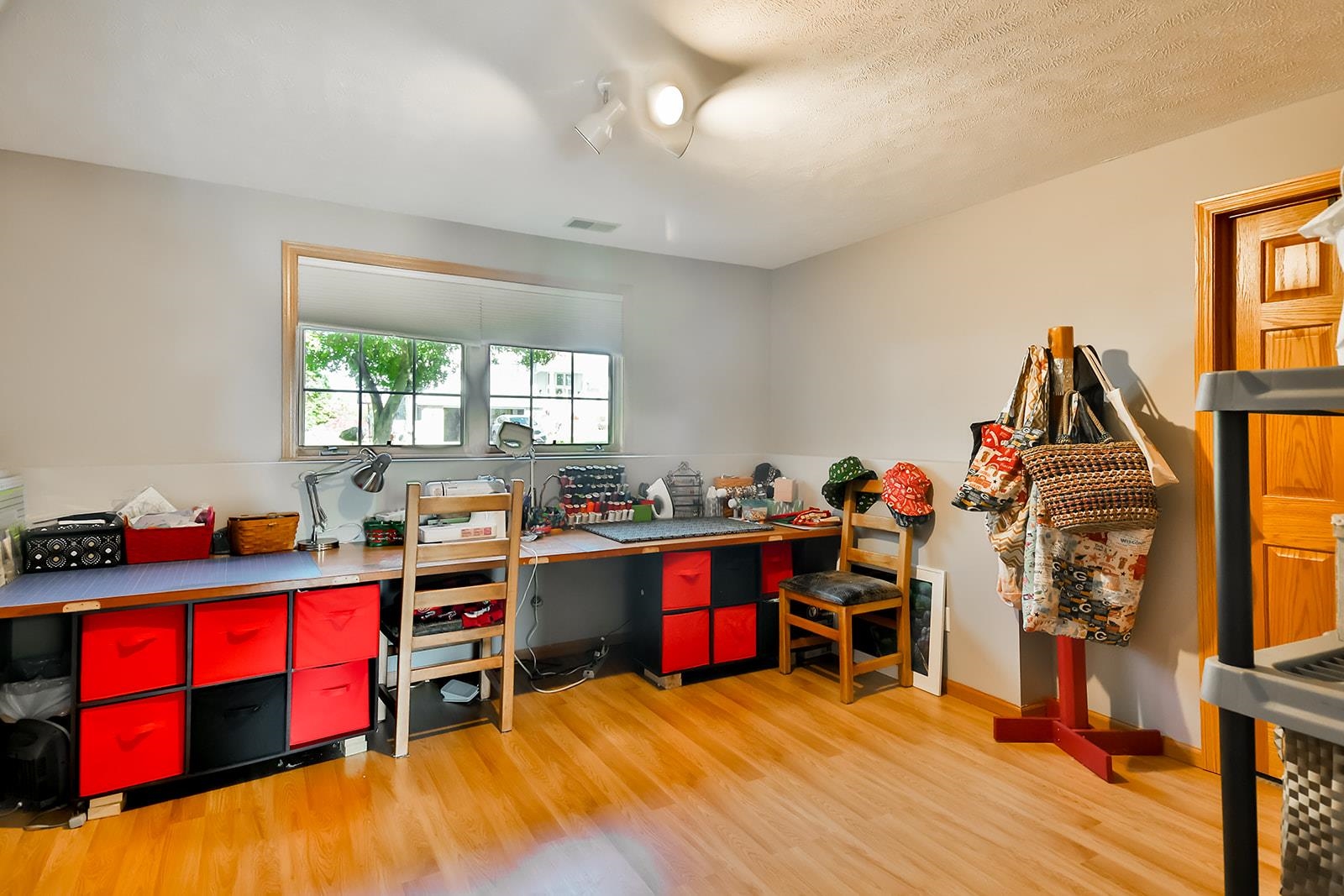 245 Rochester Road Northeast Poplar Grove, IL 61065 - Photo 21 of 29 a view of a workspace with furniture and a workspace