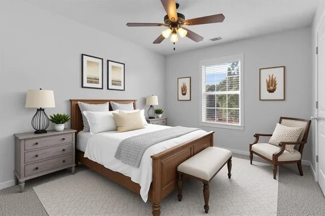 a view of a room with wooden floor and window