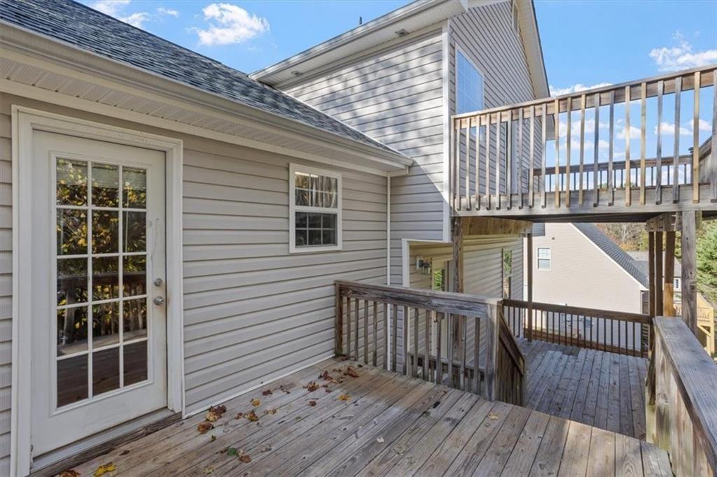 12 Moorings Run Jasper, GA 30143 - Photo 39 of 54 a view of balcony with wooden floor