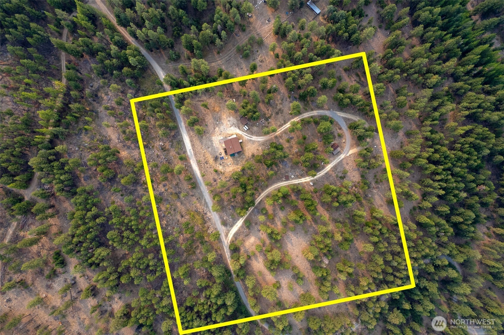 56 Ruby Two Moons Road Tonasket, WA 98855 - Photo 40 of 40 a view of staircase with railing and white walls