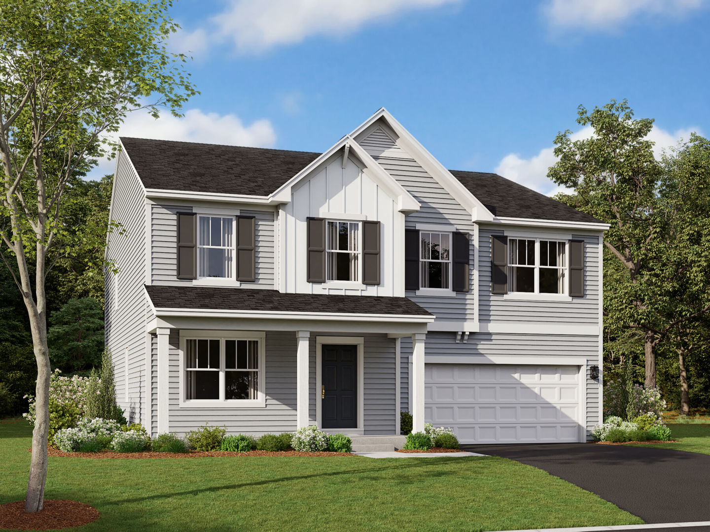 440 Radcliff Lane South Elgin, IL 60177 - Photo 1 of 31 a front view of a house with garden
