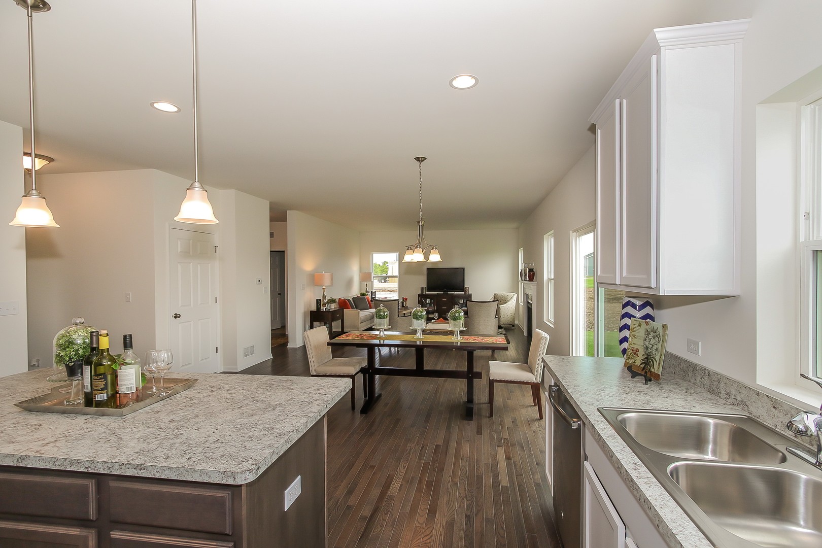 440 Radcliff Lane South Elgin, IL 60177 - Photo 12 of 31 a kitchen with a sink a counter space appliances and cabinets
