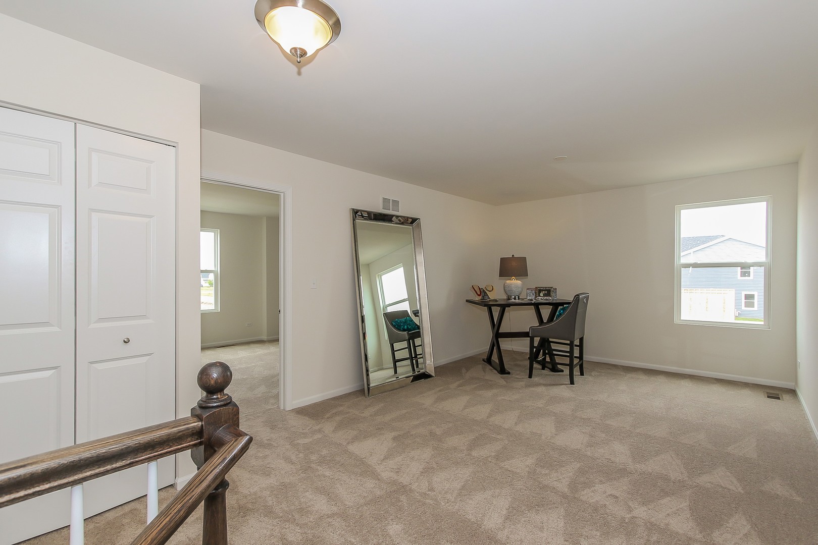 440 Radcliff Lane South Elgin, IL 60177 - Photo 19 of 31 a view of a workspace with furniture and a window