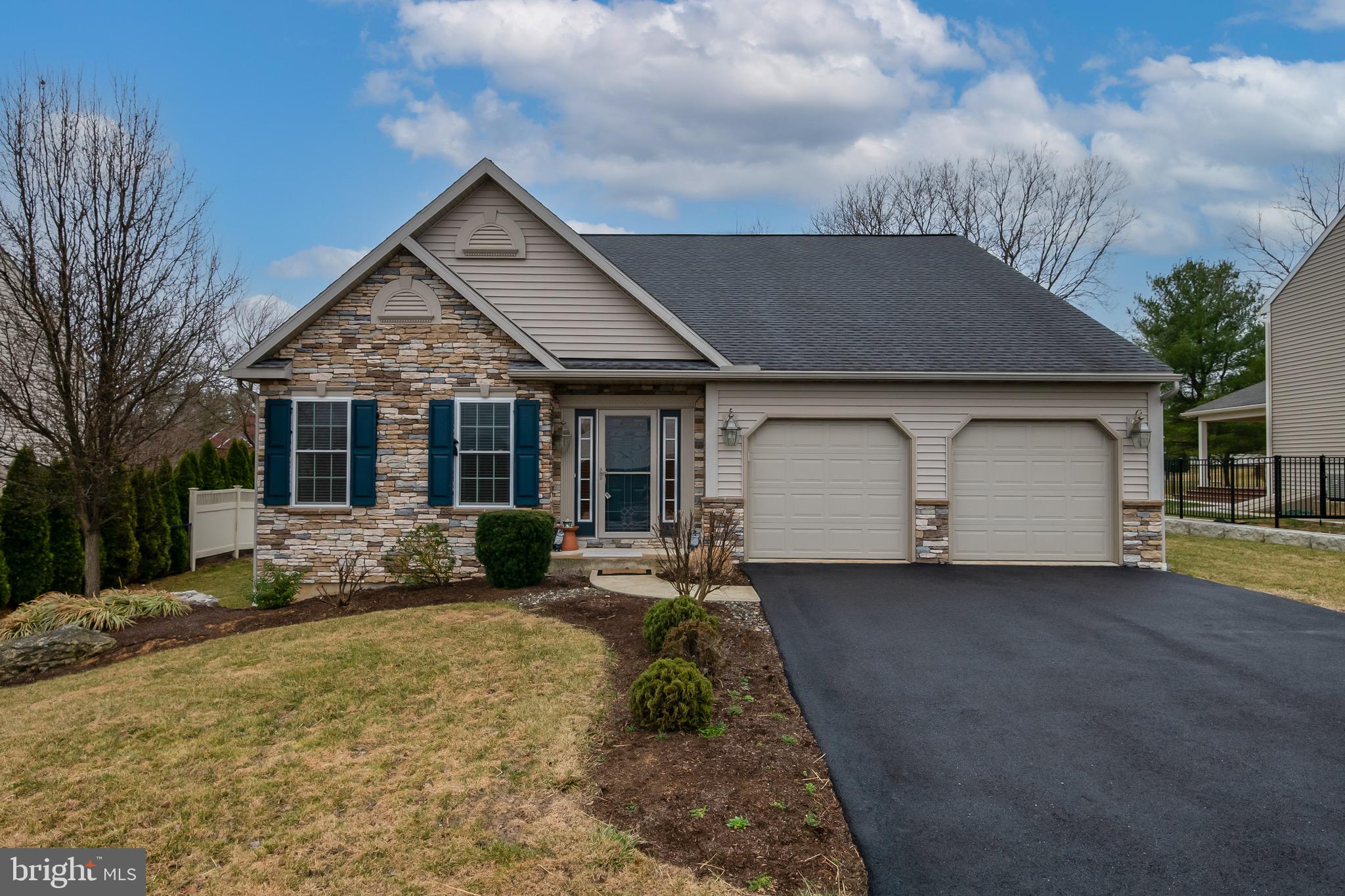 654 Ebersole Road Reading, PA 19605 - Photo 2 of 27 a view of a house with backyard and garden