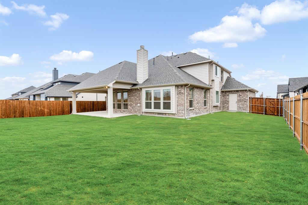 2813 Spg Vly Way Anna, TX 75409 - Photo 39 of 40 a view of a house with a big yard and large trees