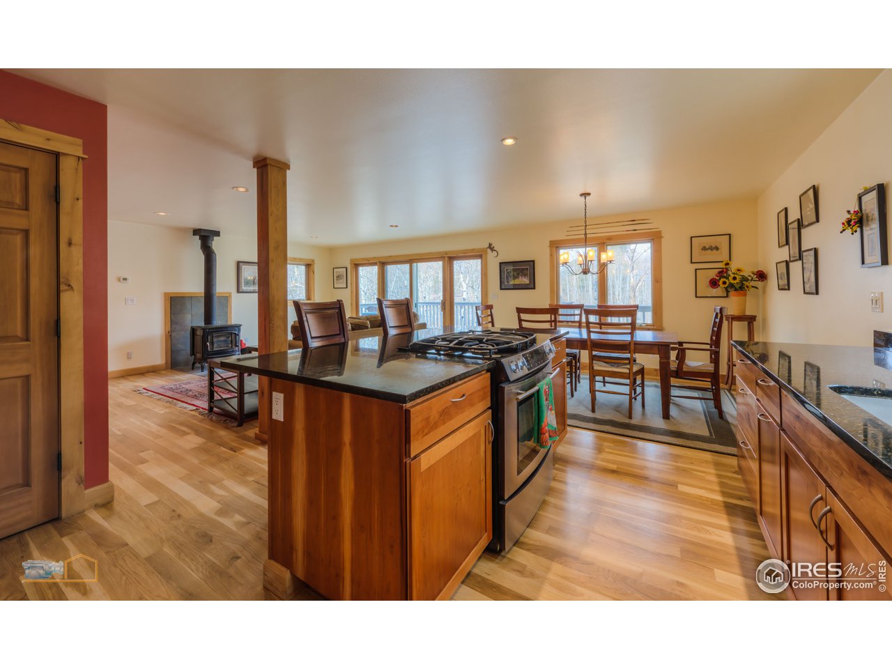 3301 Ridge Road Nederland, CO 80466 - Photo 10 of 40 a open kitchen with lots of counter top space