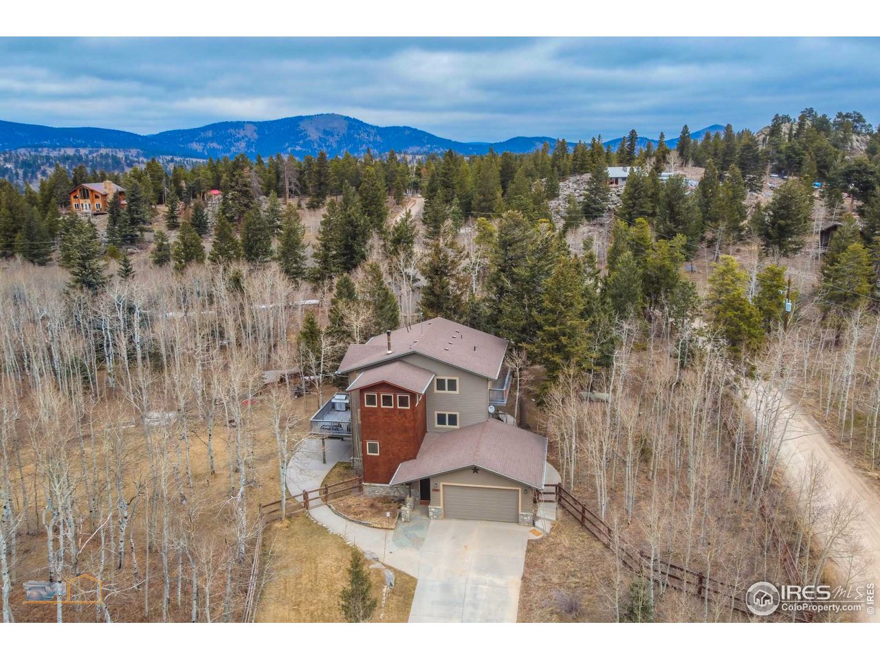 3301 Ridge Road Nederland, CO 80466 - Photo 3 of 40 a view of city and mountain