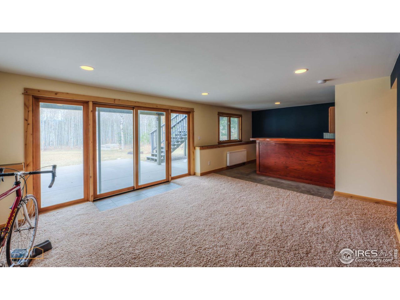 3301 Ridge Road Nederland, CO 80466 - Photo 30 of 40 a living room with a large window