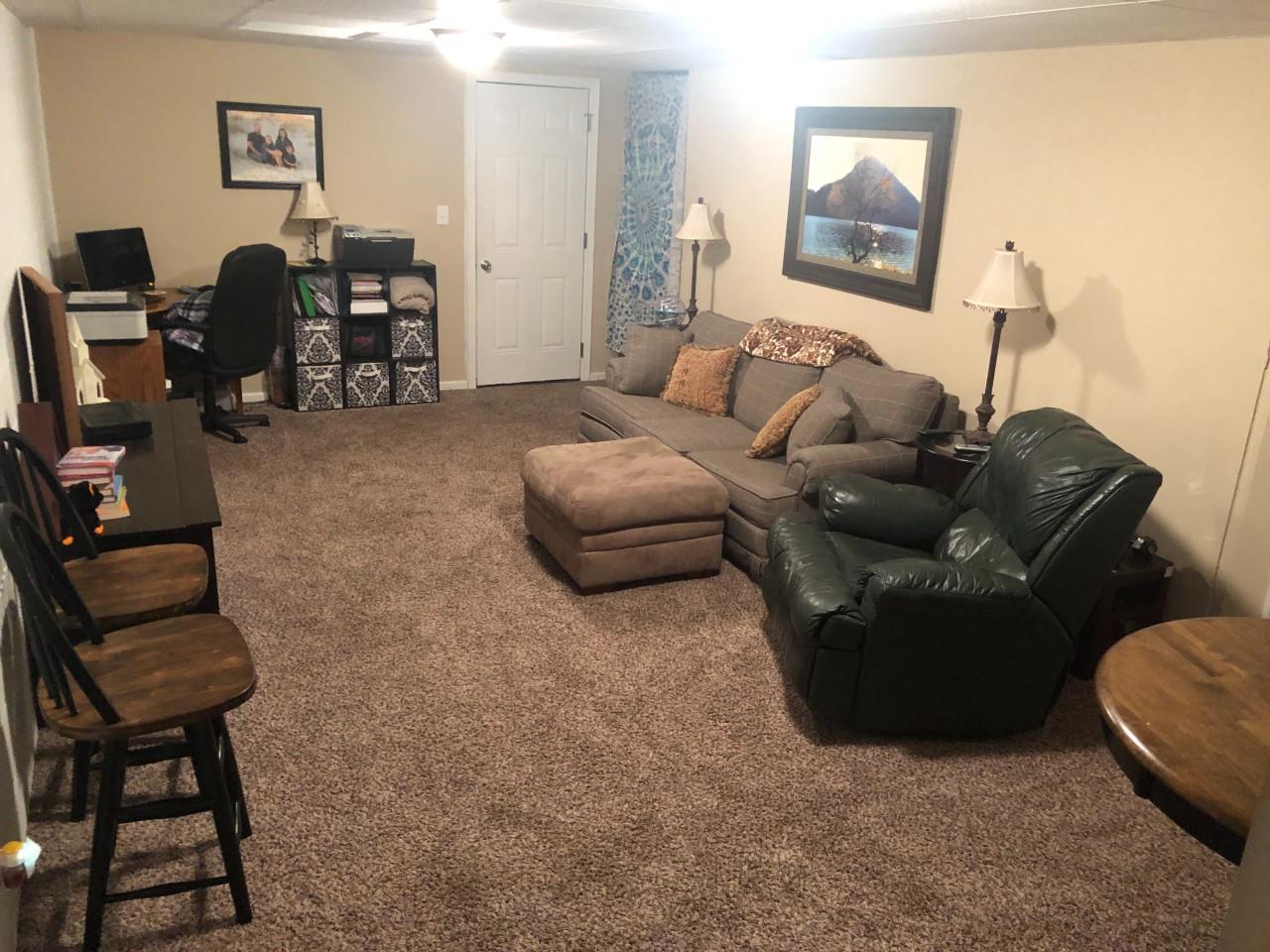 3240 Scott Road Clarksville, TN 37043 - Photo 18 of 30 Finished rec-room in basement. Leads to 2-car garage.