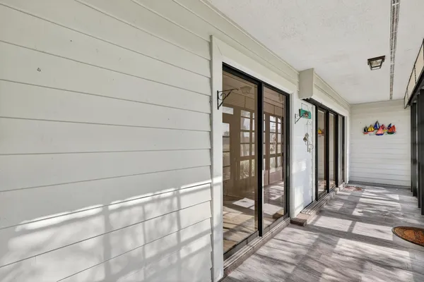 a view of a porch