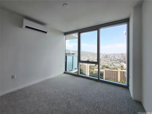 a view of room with window