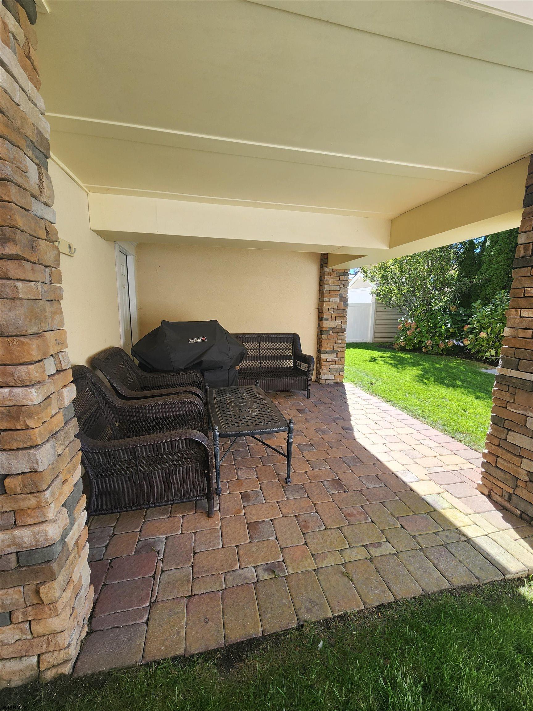 16 North Decatur Avenue, Unit 1 Margate City, NJ 08402 - Photo 25 of 29 a view of backyard with seating space