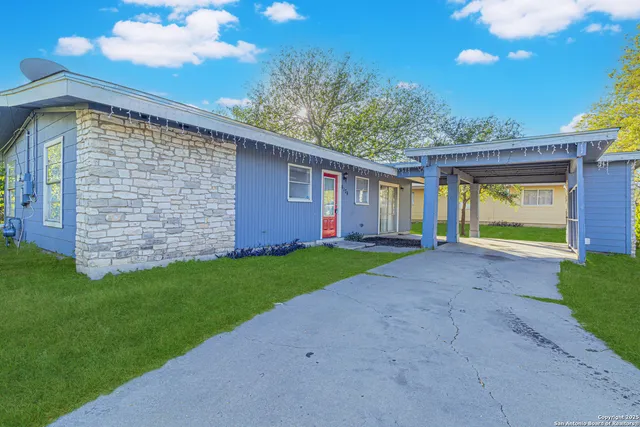 a view of outdoor space and yard