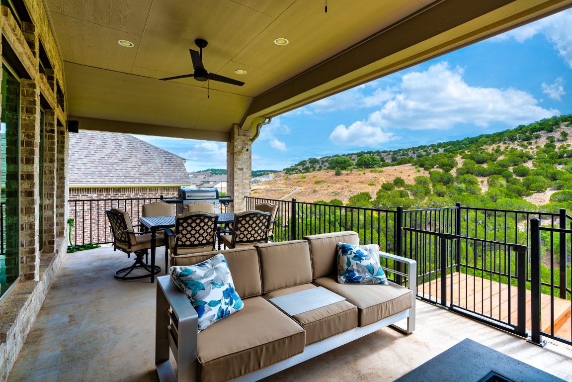 6105 Fadden Road Austin, TX 78738 - Photo 33 of 40 a outdoor living space with furniture and outdoor view
