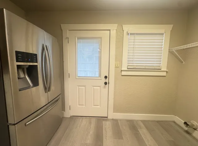 a view of a storage & utility room